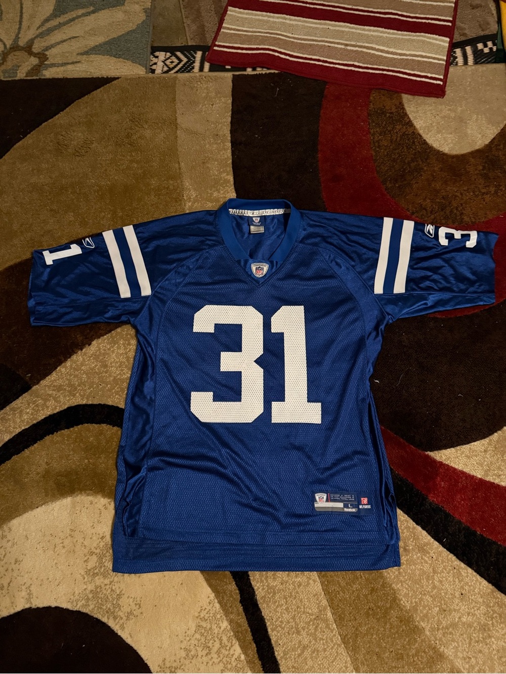 NFL Indianapolis Colts, Donald Brown football jersey size L